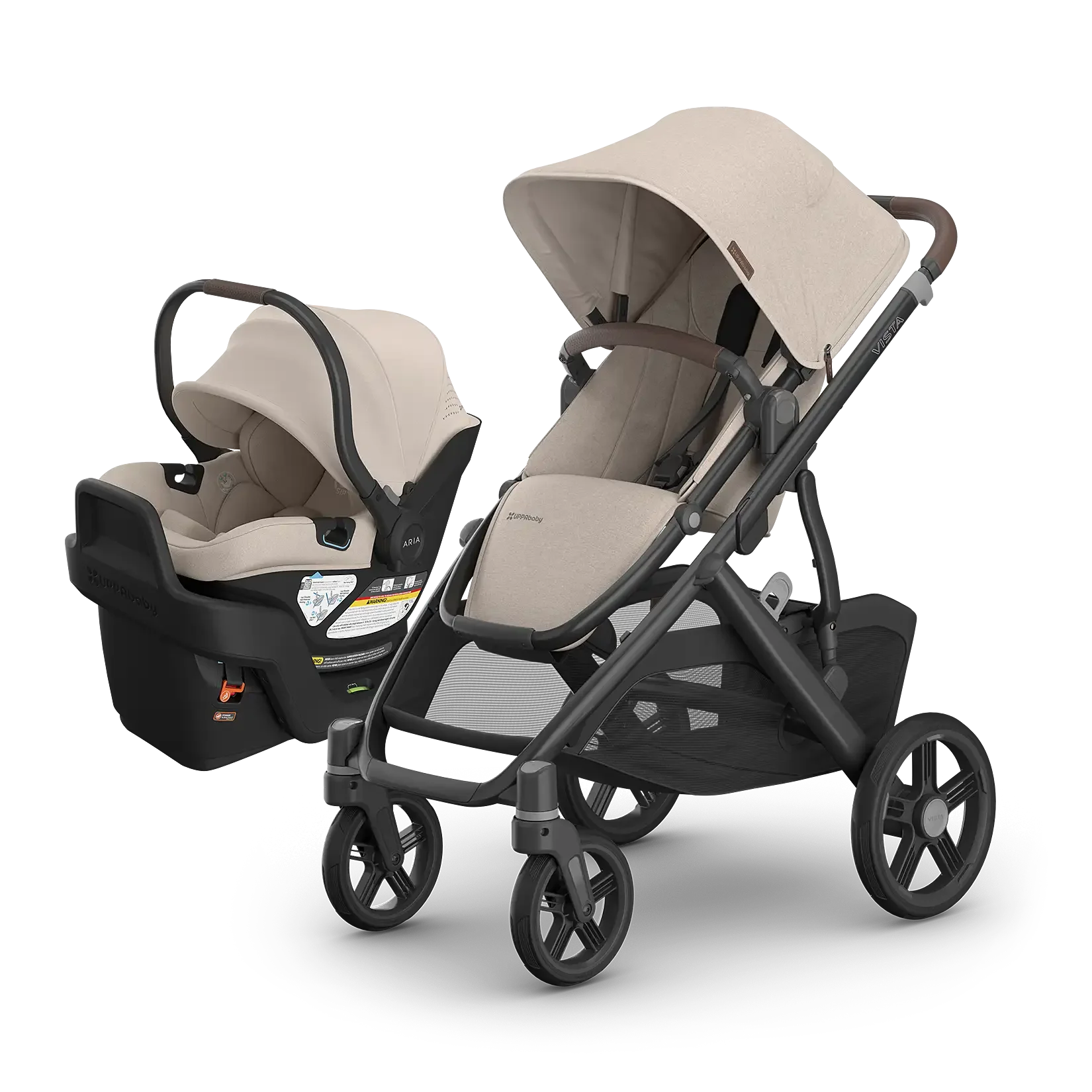 UPPAbaby Vista V3 + Aria V2 Travel System