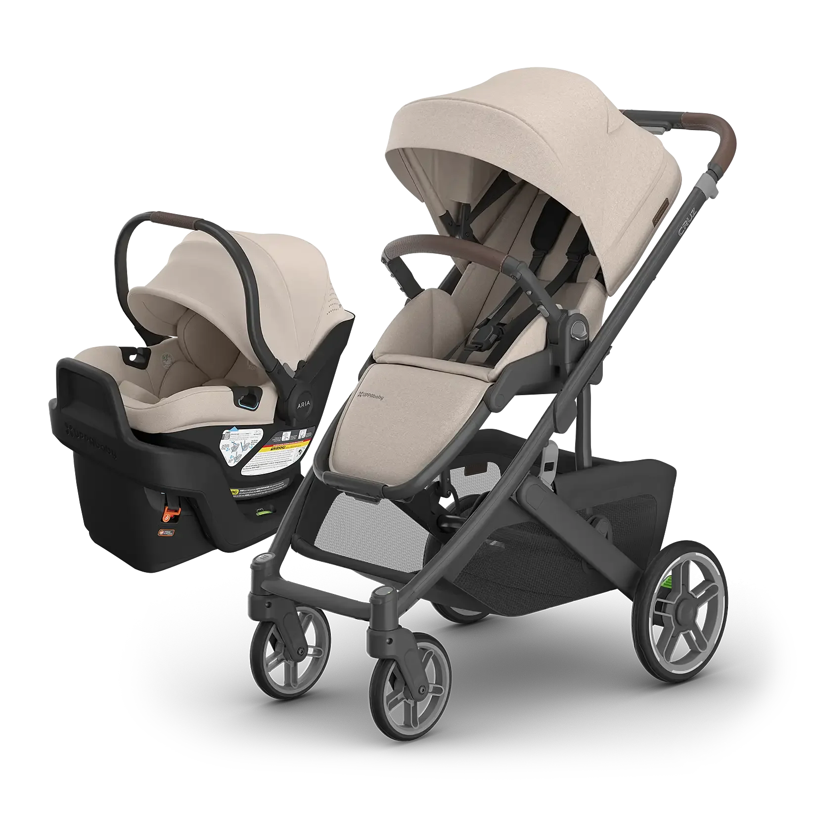 UPPAbaby Cruz® V3 + Aria V2 Travel System