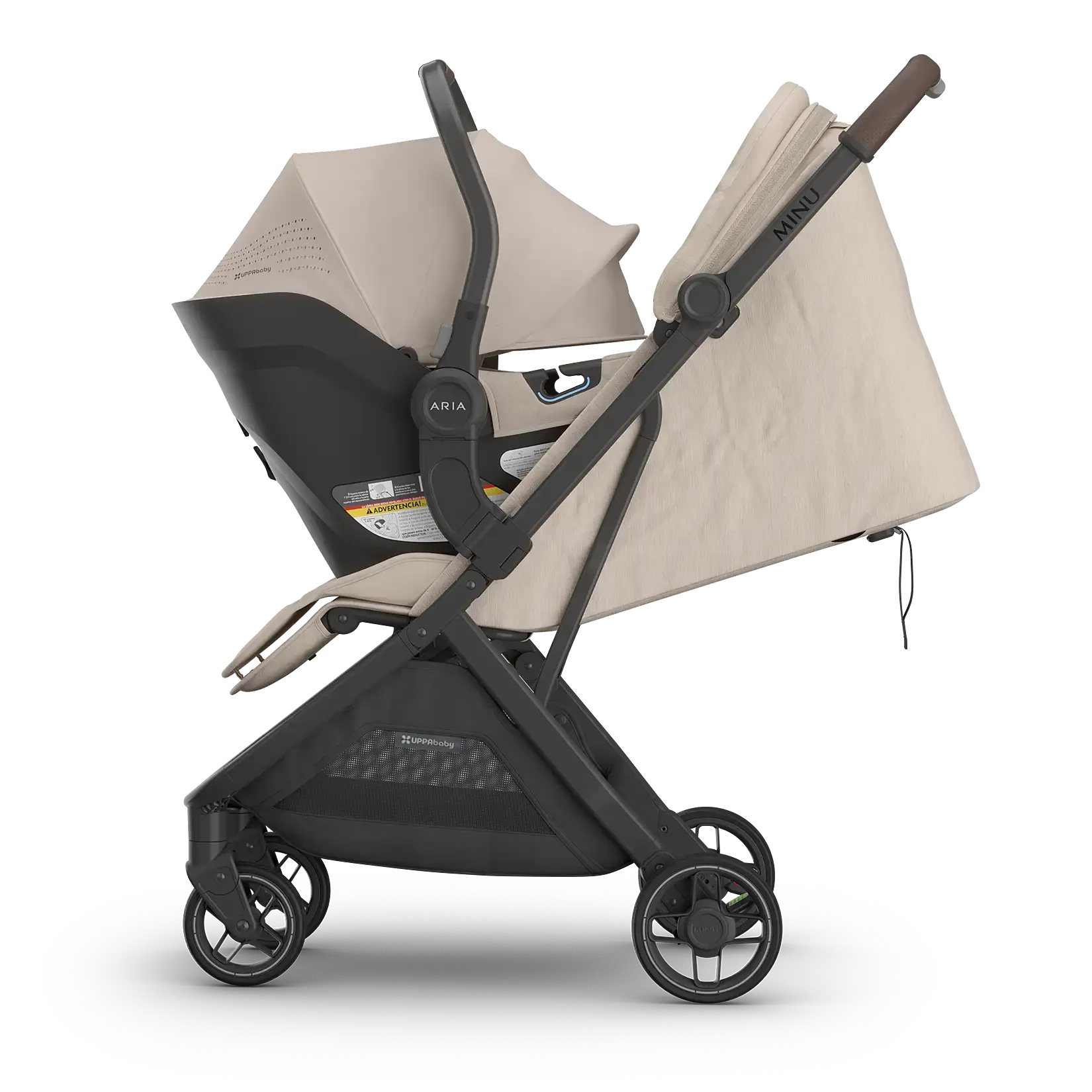 UPPAbaby Minu® V3 + Aria V2 Travel System