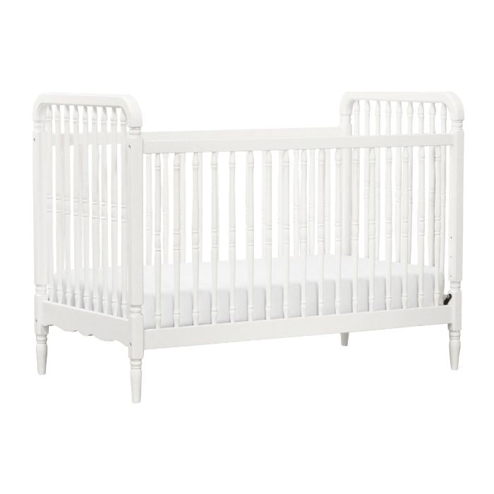 Namesake Liberty 3-in-1 Convertible Spindle Crib with Toddler Bed Conversion Kit + 6-Drawer Dresser Bundle