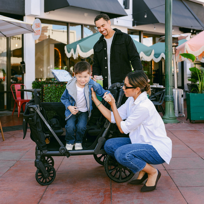 WonderFold L4 Quad Stroller Wagon