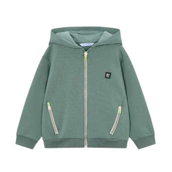 Mayoral Zip-Up Hoodie - Green