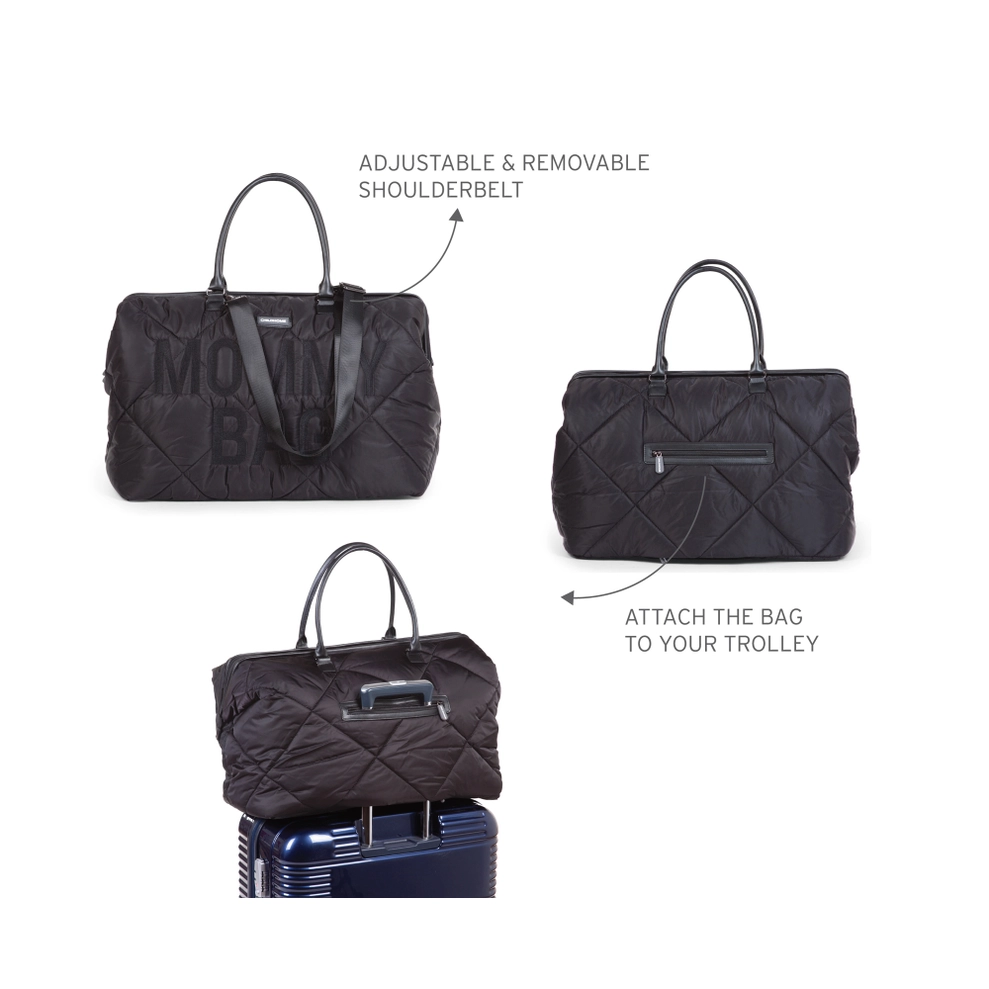 Mommy Bag XL Diaper Bag - Puffer Black