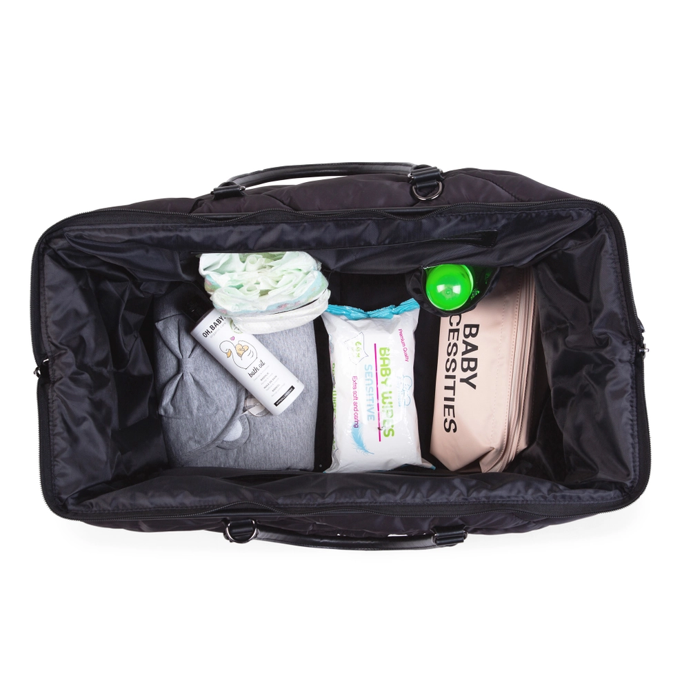 Mommy Bag XL Diaper Bag - Puffer Black