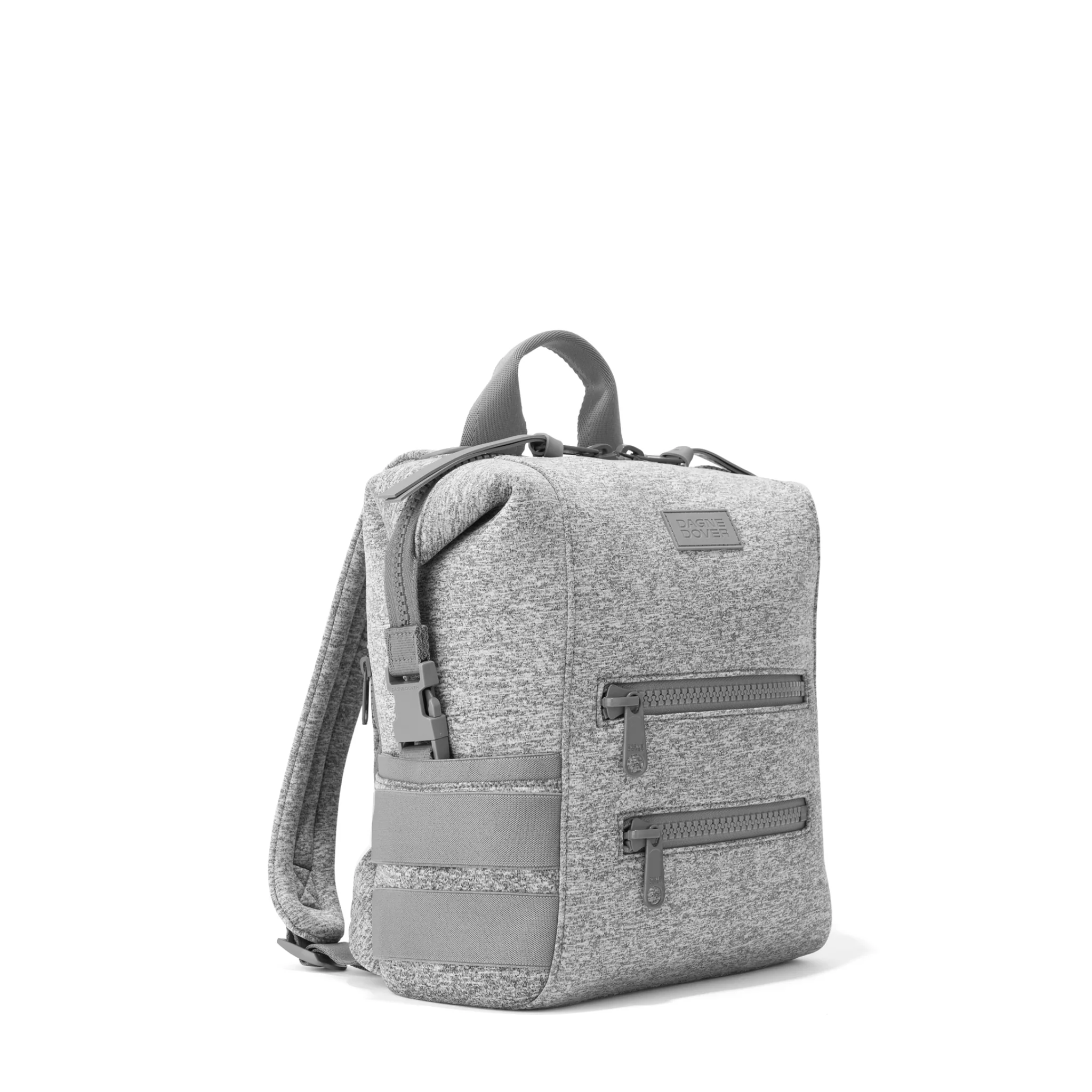 Dagne Dover Indi Large Diaper Backpack - Heather Grey
