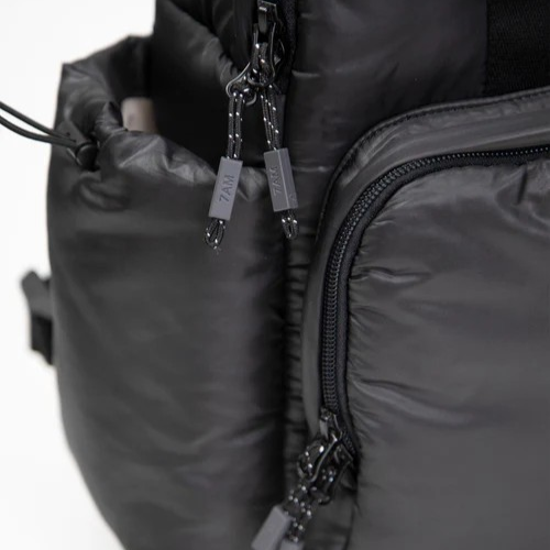 7AM Sydney Diaper Backpack - Black