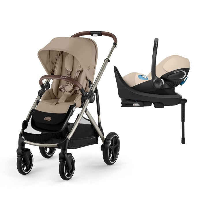 Cybex Gazelle S Stroller + Cloud G Pro Infant Car Seat Travel System
