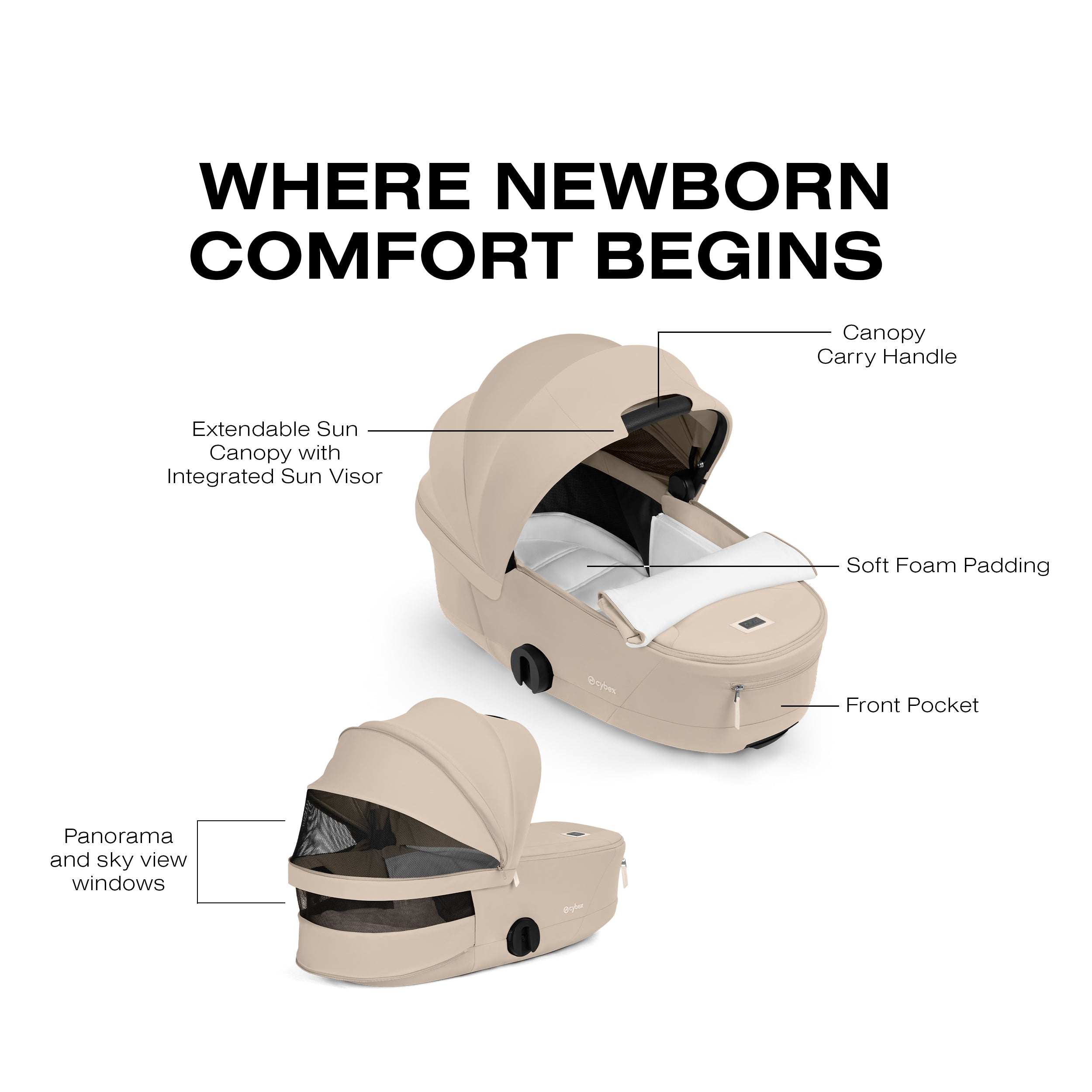 Cybex MIOS Fold Lux Carry Cot