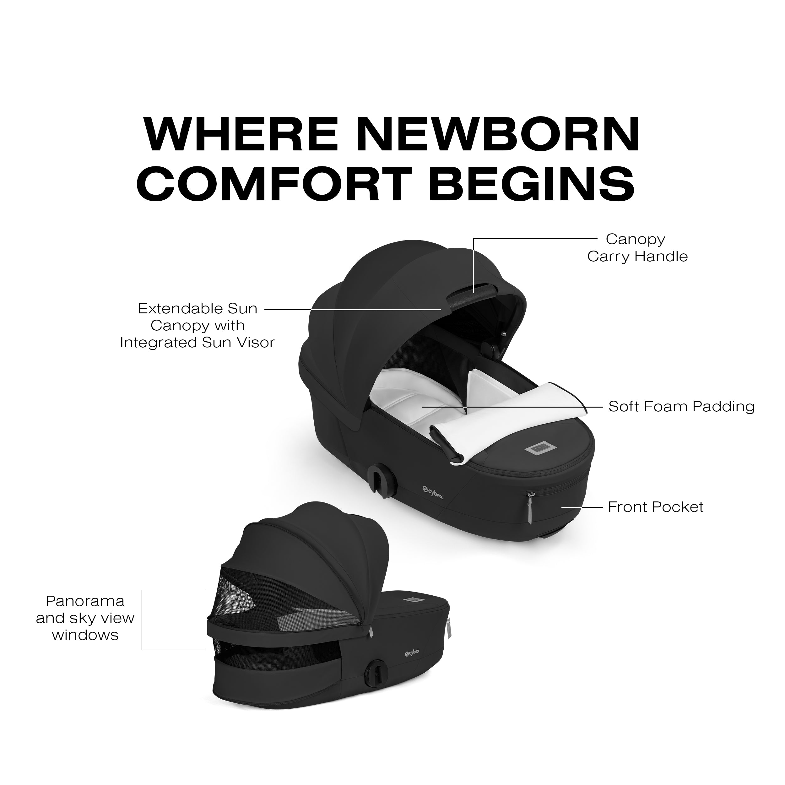 Cybex MIOS Fold Lux Carry Cot