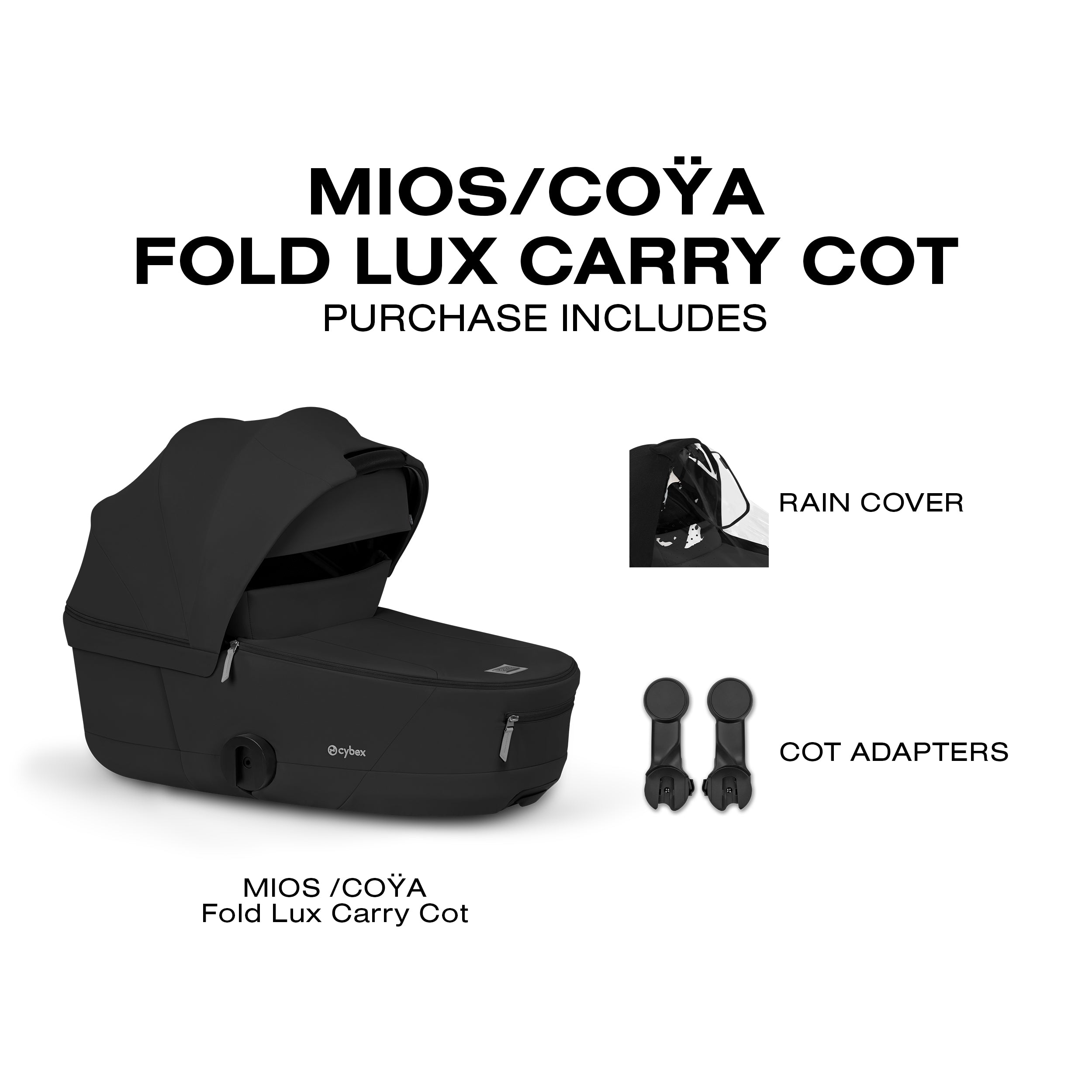 Cybex MIOS Fold Lux Carry Cot