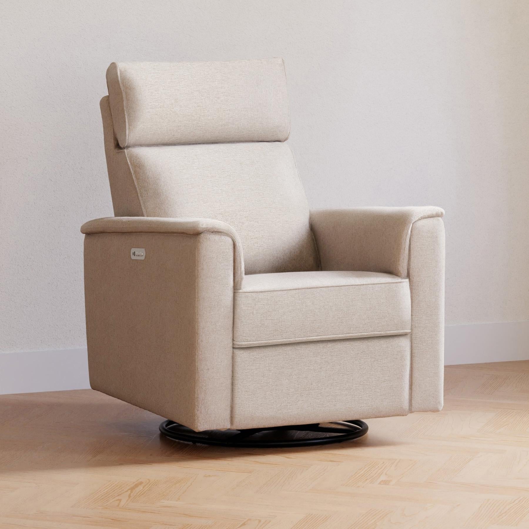 Monogram by Namesake Willa Plus Power Glider Recliner + Power Headrest