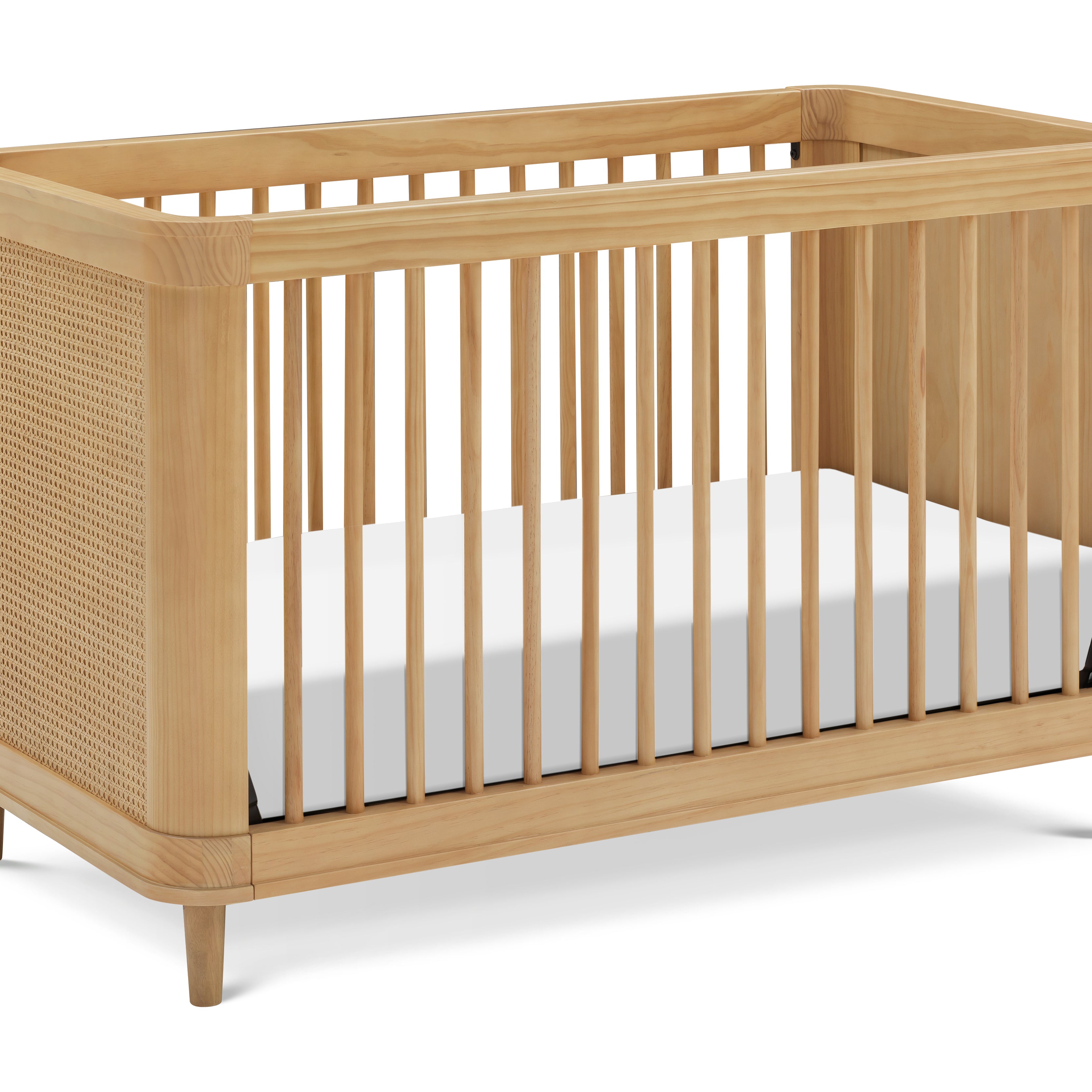 Namesake Marin with Cane 3-in-1 Convertible Crib + 6-Drawer Dresser