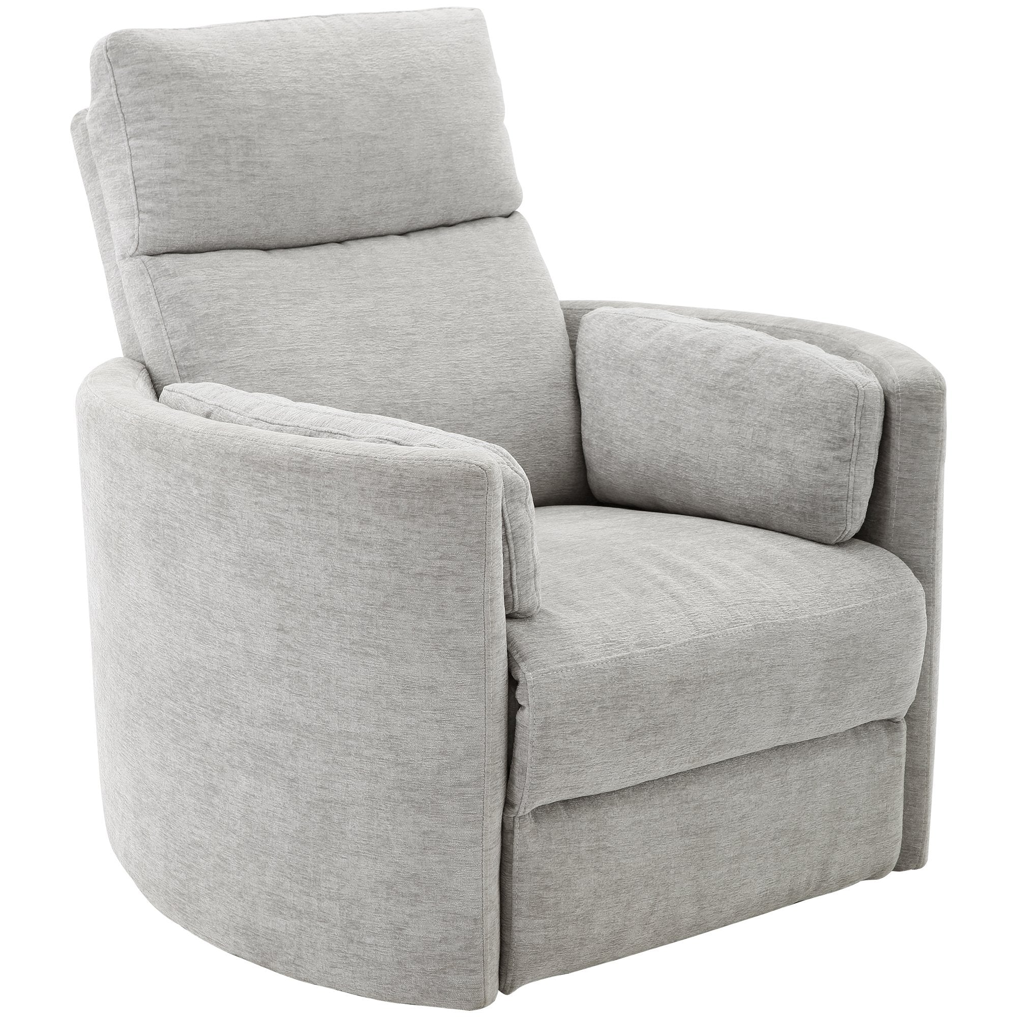 Parker House Radius Swivel Recliner with Power Recline and Power Headrest