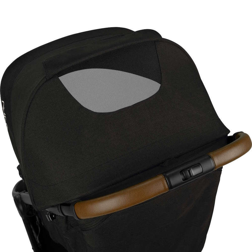 Nuna TRVL Stroller + Carry Bag - Caviar