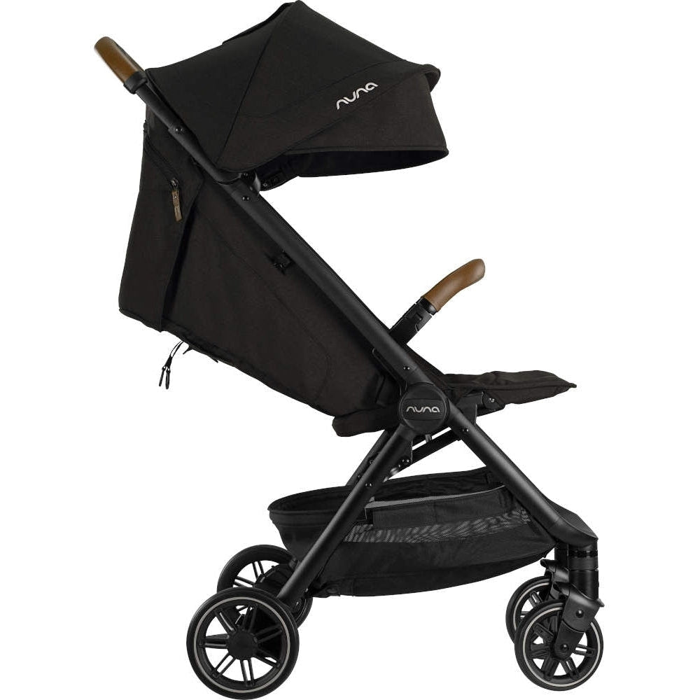 Nuna TRVL Stroller + Carry Bag - Caviar