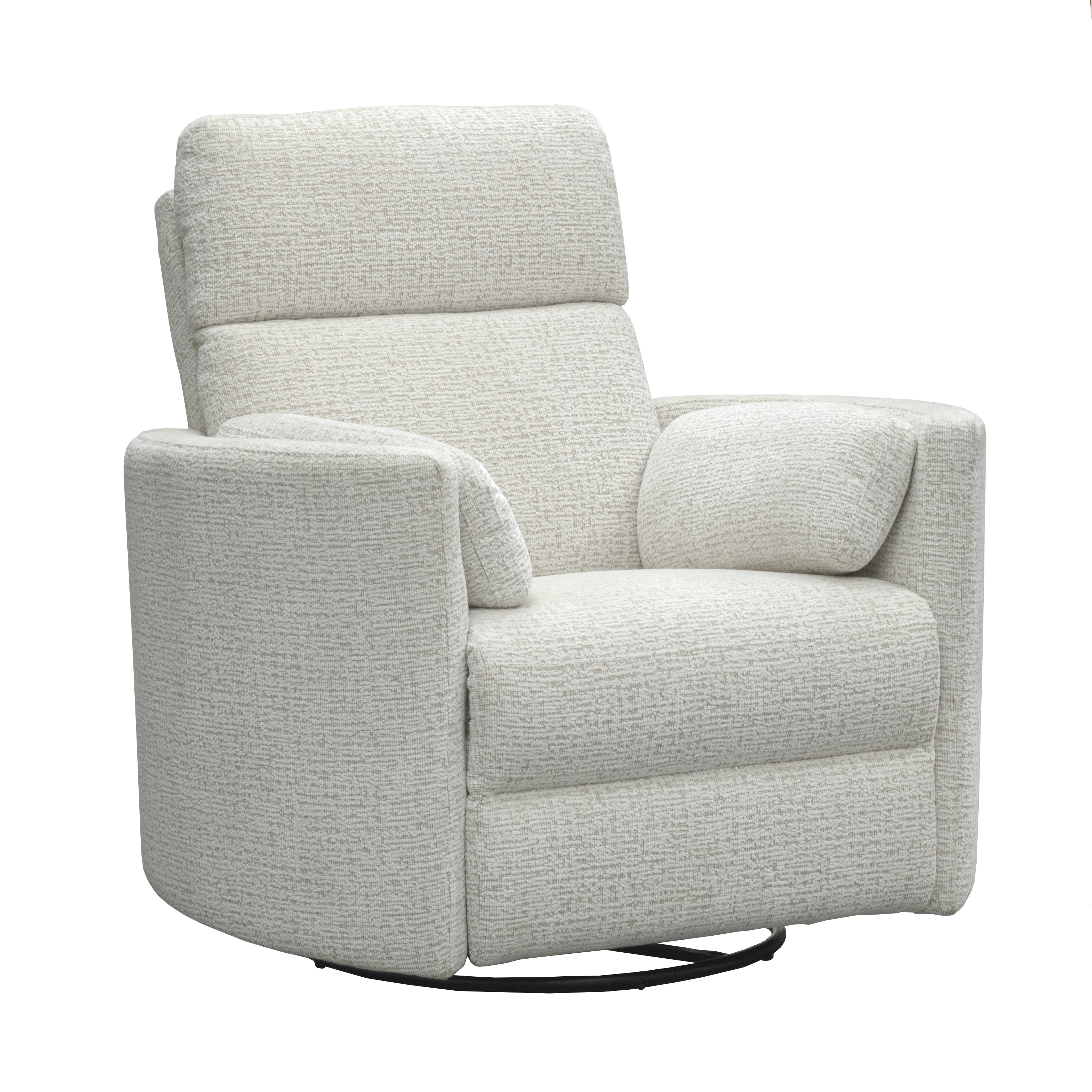 Parker House Radius Swivel Recliner with Power Recline and Power Headrest