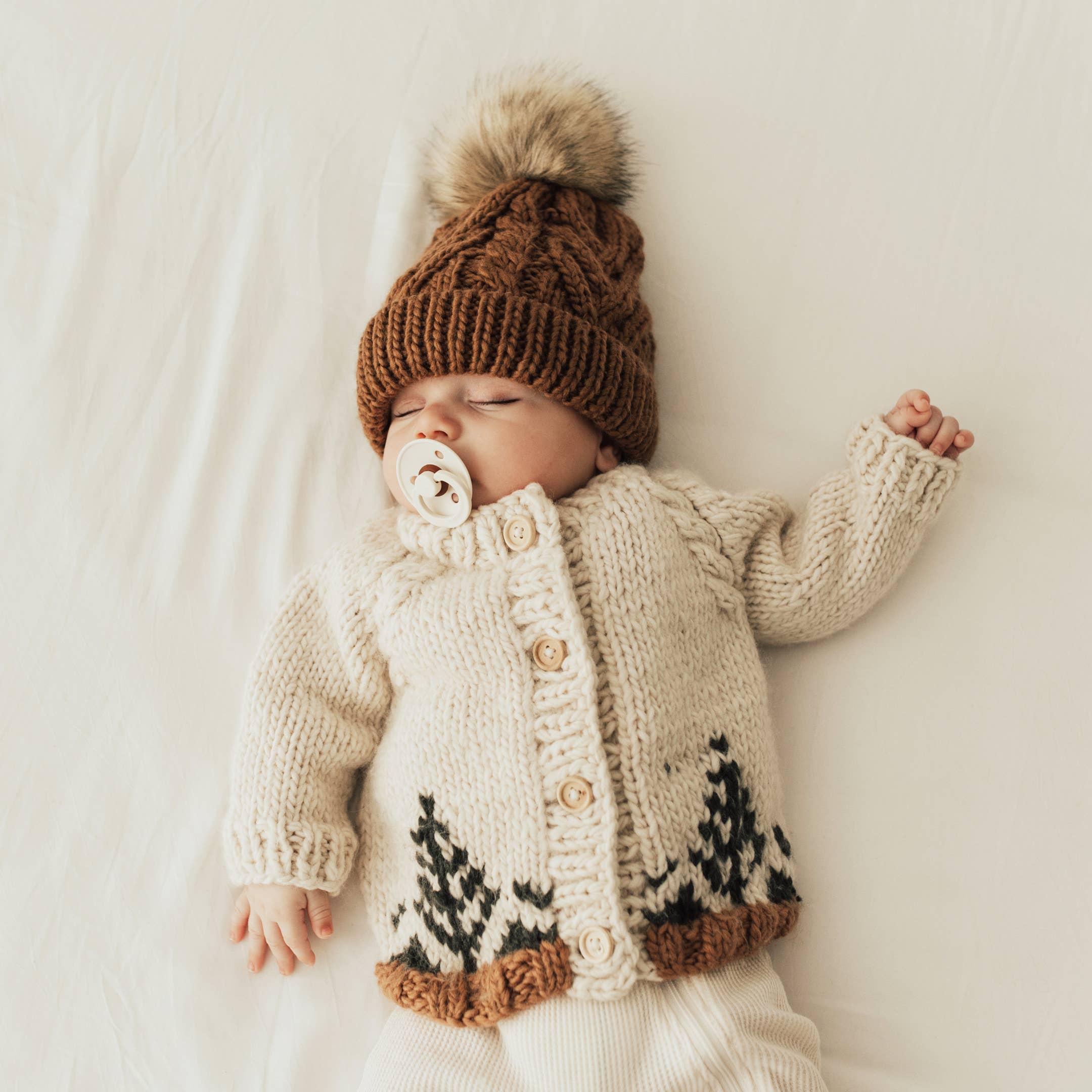 Forest Cardigan Sweater - Natural