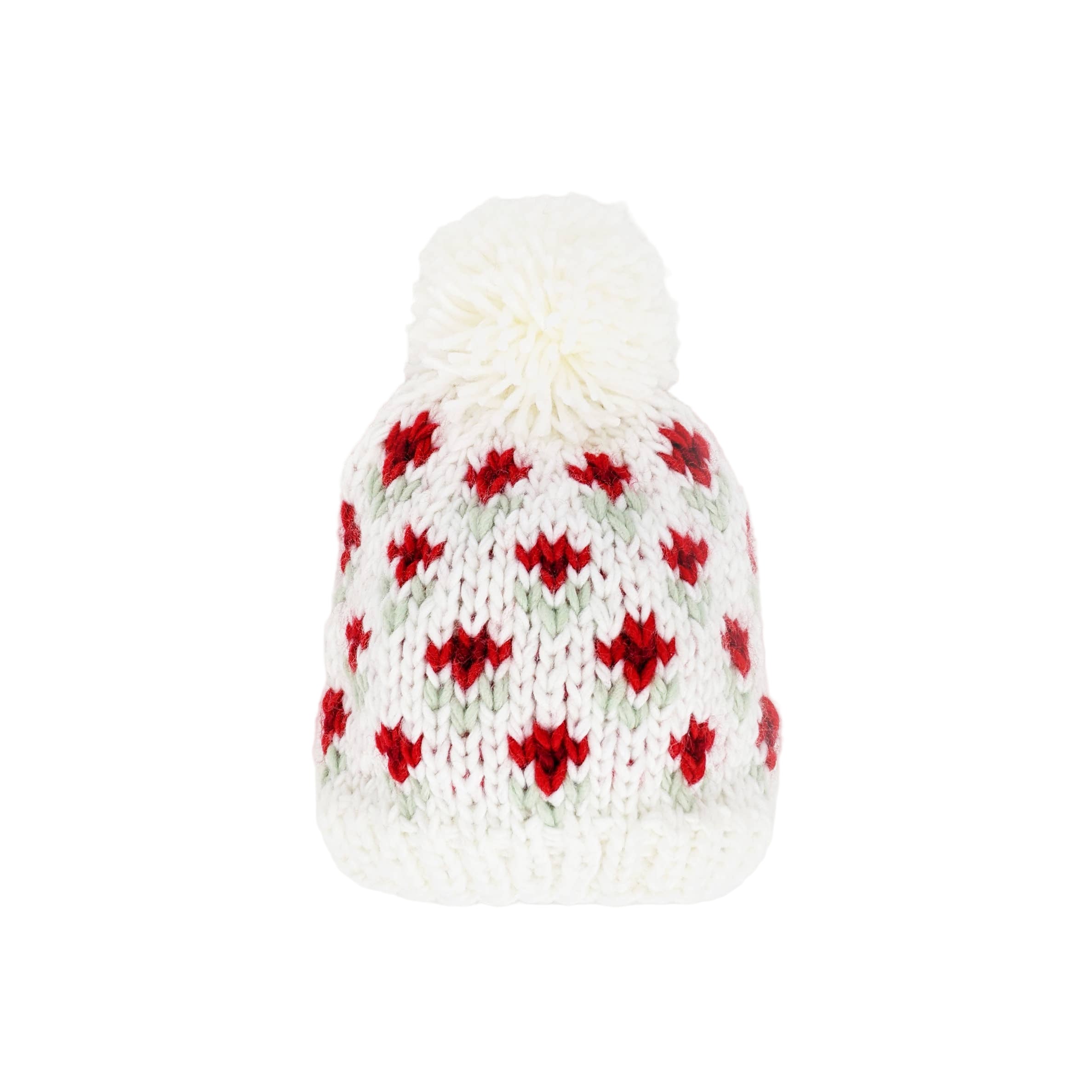 Bitty Blooms Holiday Beanie