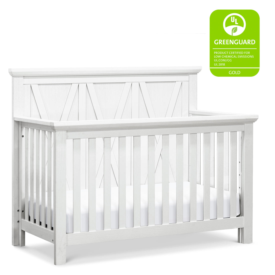 Monogram by Namesake Emory Nursery Furniture Bundle - Linen White