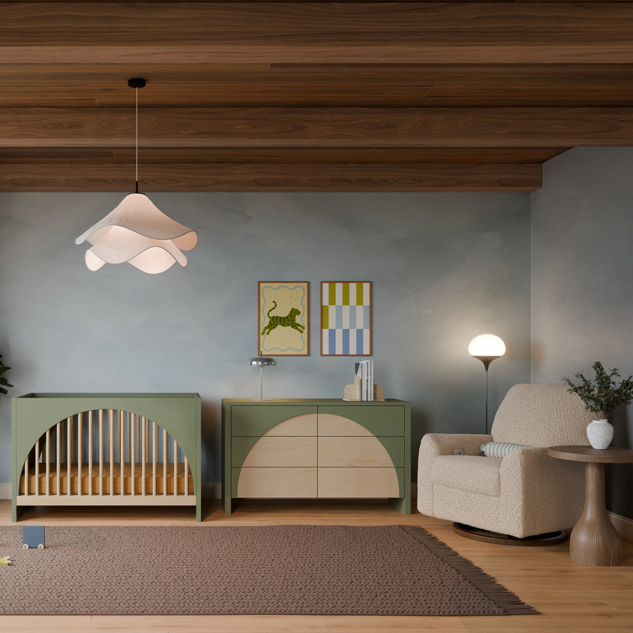 Babyletto Moab 3-in-1 Convertible Crib + 6-Drawer Dresser