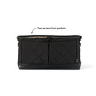 OiOi Signature Pram Caddy - Black Diamond Quilt