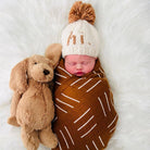 Hi Hand Knit Beanie - Pecan