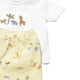 Mayoral Safari Friends Tee + Shorts Set - Sunny