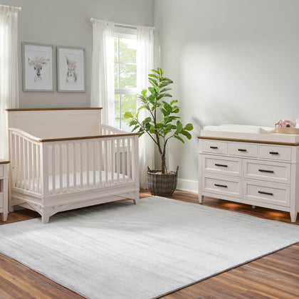 Parker House Artisan Crib + 7-Drawer Dresser