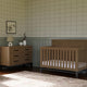 Monogram by Namesake Newbern 4-in-1 Convertible Crib + 6-Drawer Dresser