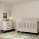 Monogram by Namesake Newbern 4-in-1 Convertible Crib + 6-Drawer Dresser