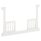shown with optional toddler rail