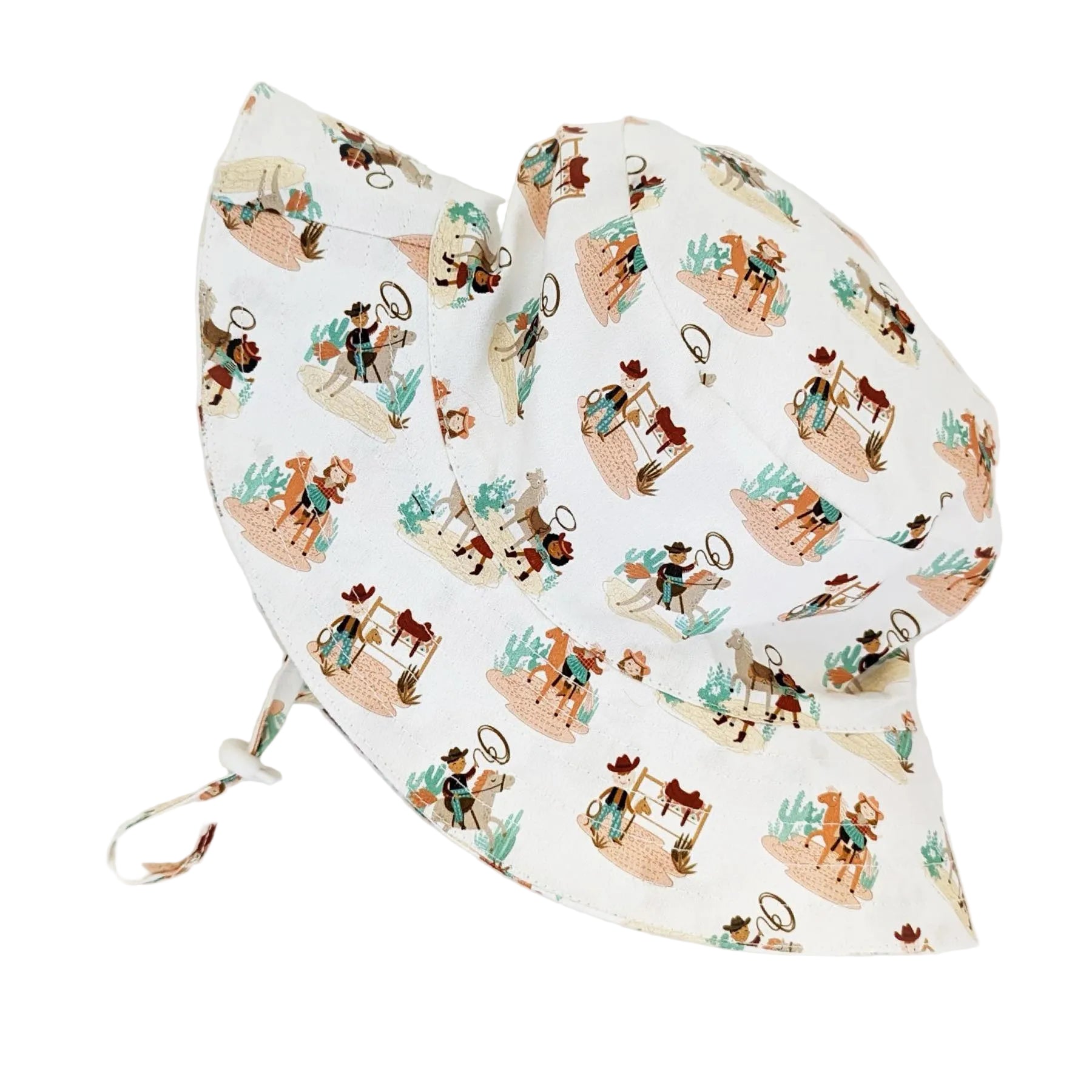 Bucket Hat UPF 50+ with Adjustable Breakaway Strap - Cowpoke