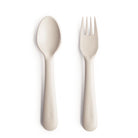 Dinnerware Fork and Spoon Set - Ivory