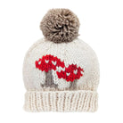 Mushroom Beanie Hat - Natural