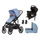 Veer Switch&Roll Stroller + Pipa Aire RX with Adapters + Bassinet Bundle