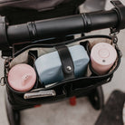 OiOi Signature Pram Caddy - Black Diamond Quilt