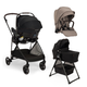 Nuna Pipa URBN Flex System, Stroller Seat + Bassinet Bundle
