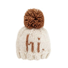 Hi Hand Knit Beanie - Pecan
