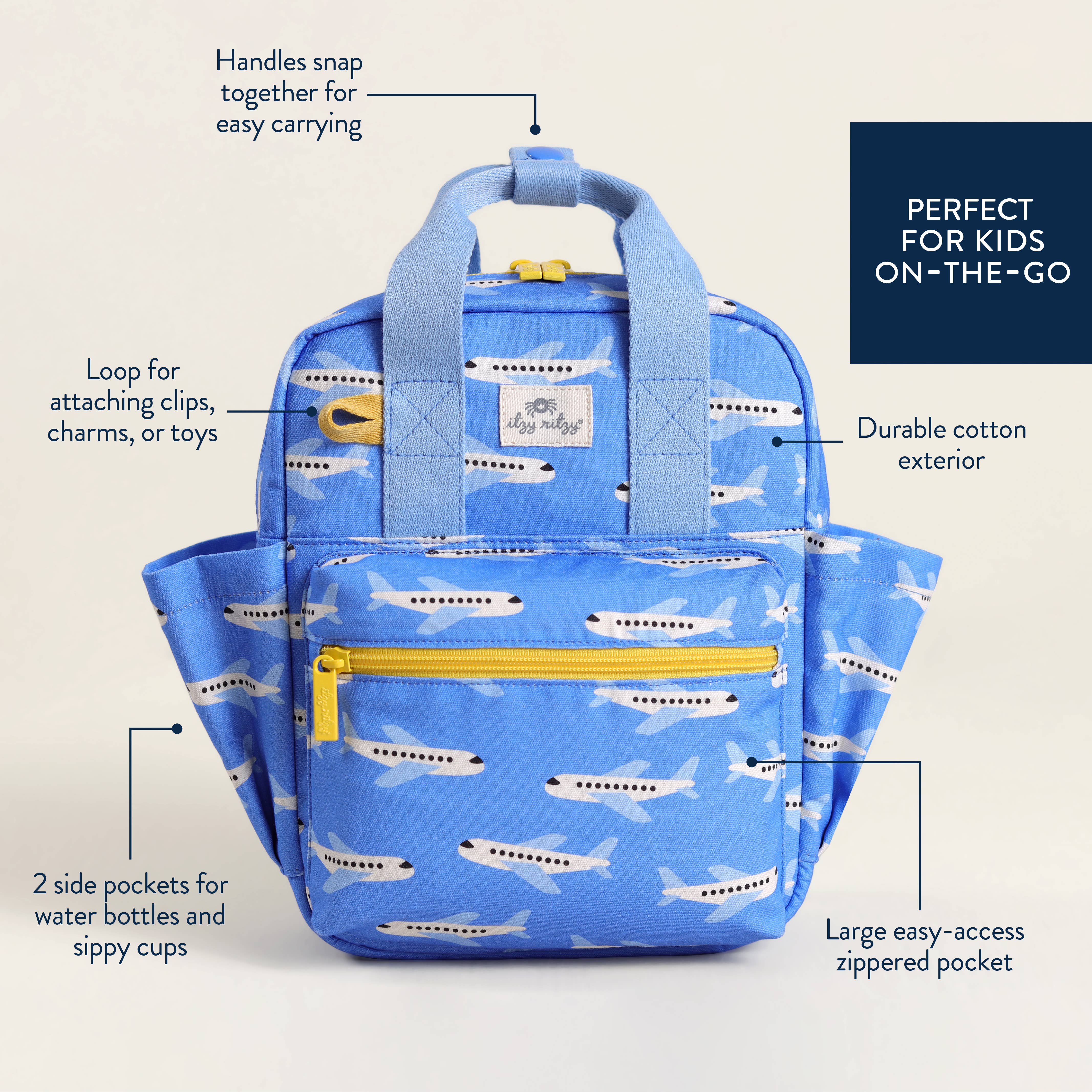 Itzy Ritzy Itzy Bitzy Bag Toddler Backpack | Sugar Babies