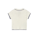 Mayoral Knit Polo Shirt - Natural
