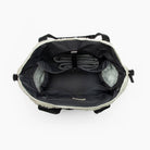 Ebony Sherpa Teddy Diaper Bag Tote