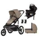 Veer Switch&Jog Stroller + Pipa Aire RX with Adapters + Bassinet Bundle