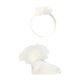 Mayoral Tulle Socks + Flower Headband Set