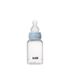 BIBS Plastic Bottles 5oz Silicone - Baby Blue