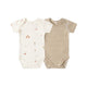 Quincy Mae Short Sleeve Bodysuit Set