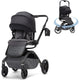 maxi cosi or nuna Maxi Cosi Tana 360 Rotating Modular Stroller, Onyx Heritage