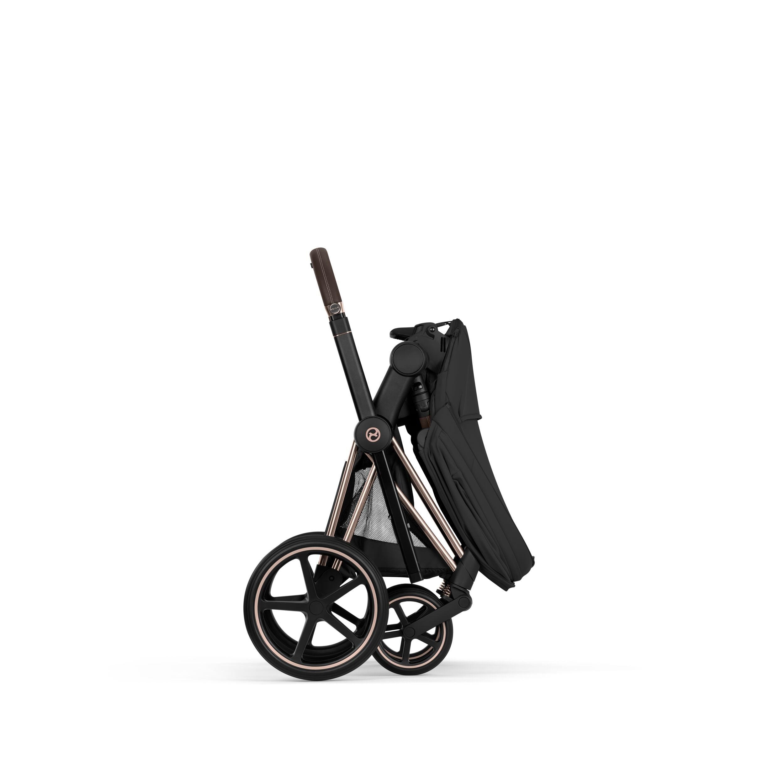 stroller cybex priam Cybex Priam Stroller Matte Black Frame/Sepia Black Lux Seat