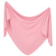 Copper Pearl Knit Swaddle Blanket