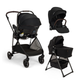 bassinet travel stroller Nuna