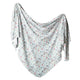 Copper Pearl Knit Swaddle Blanket